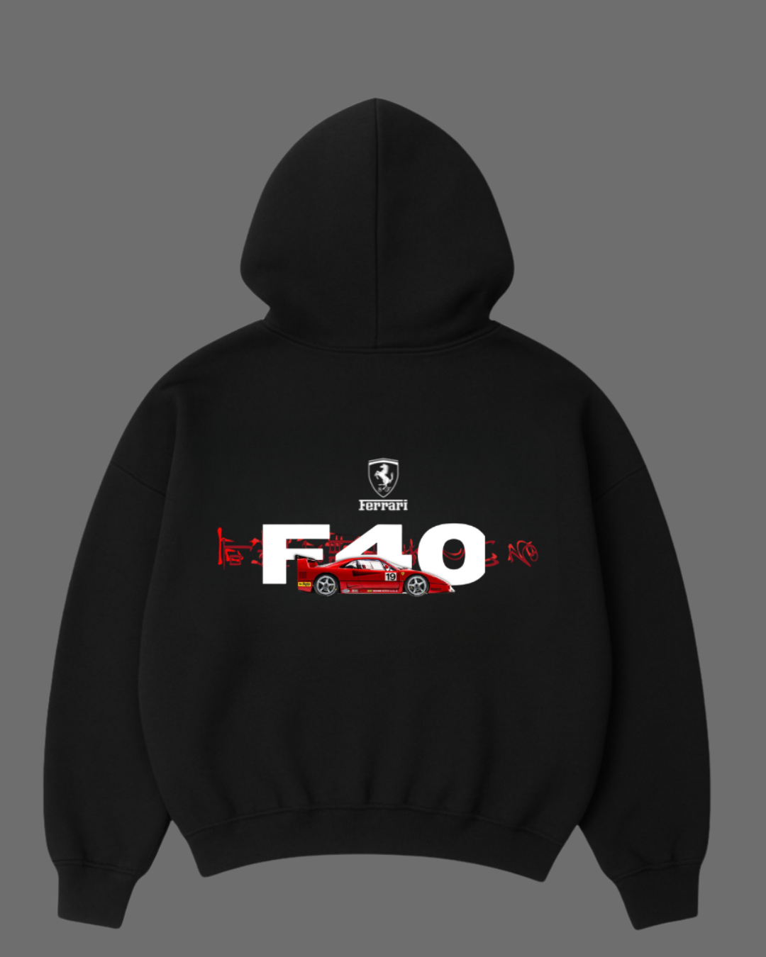 F1 Black Hoodie