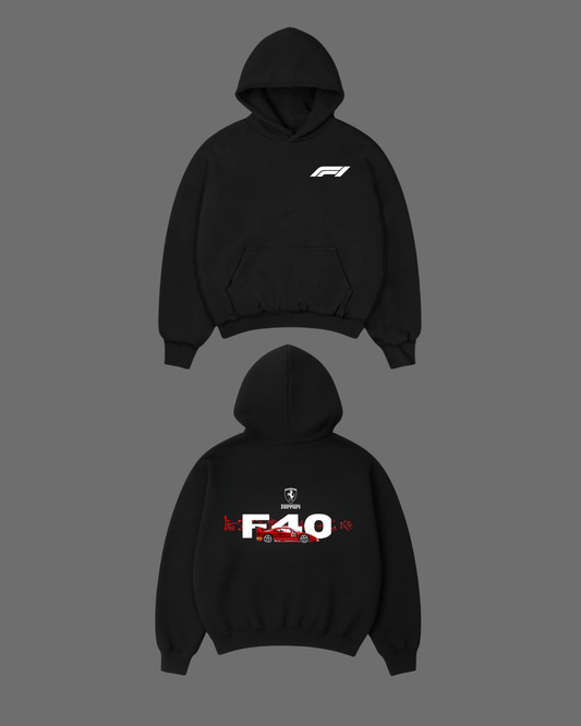 F1 Black Hoodie
